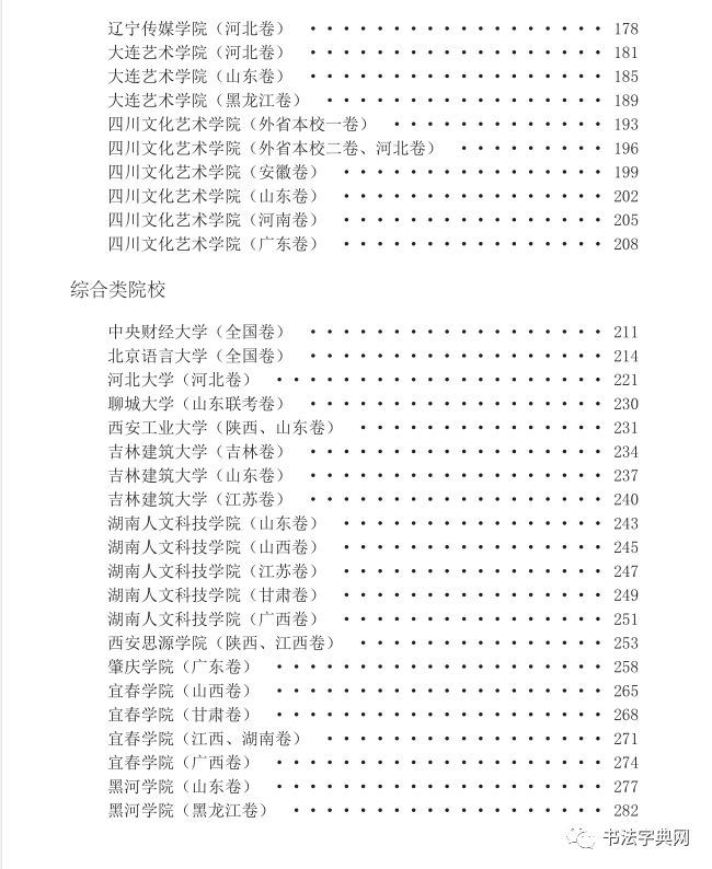 2019书法高考专题，2019年书法高考考题汇集 